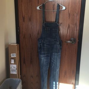 Free people slim fit overalls